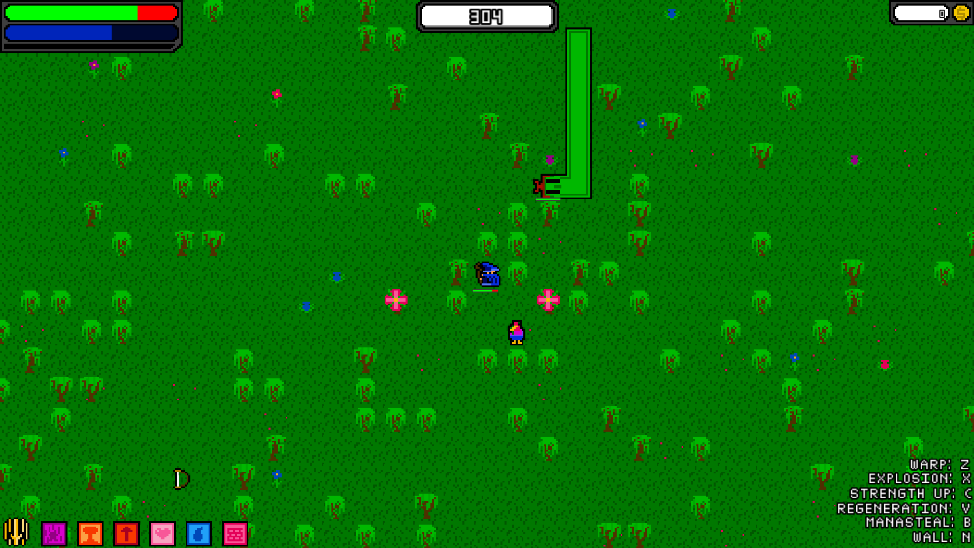 snek_reckoning gameplay screenshot 2