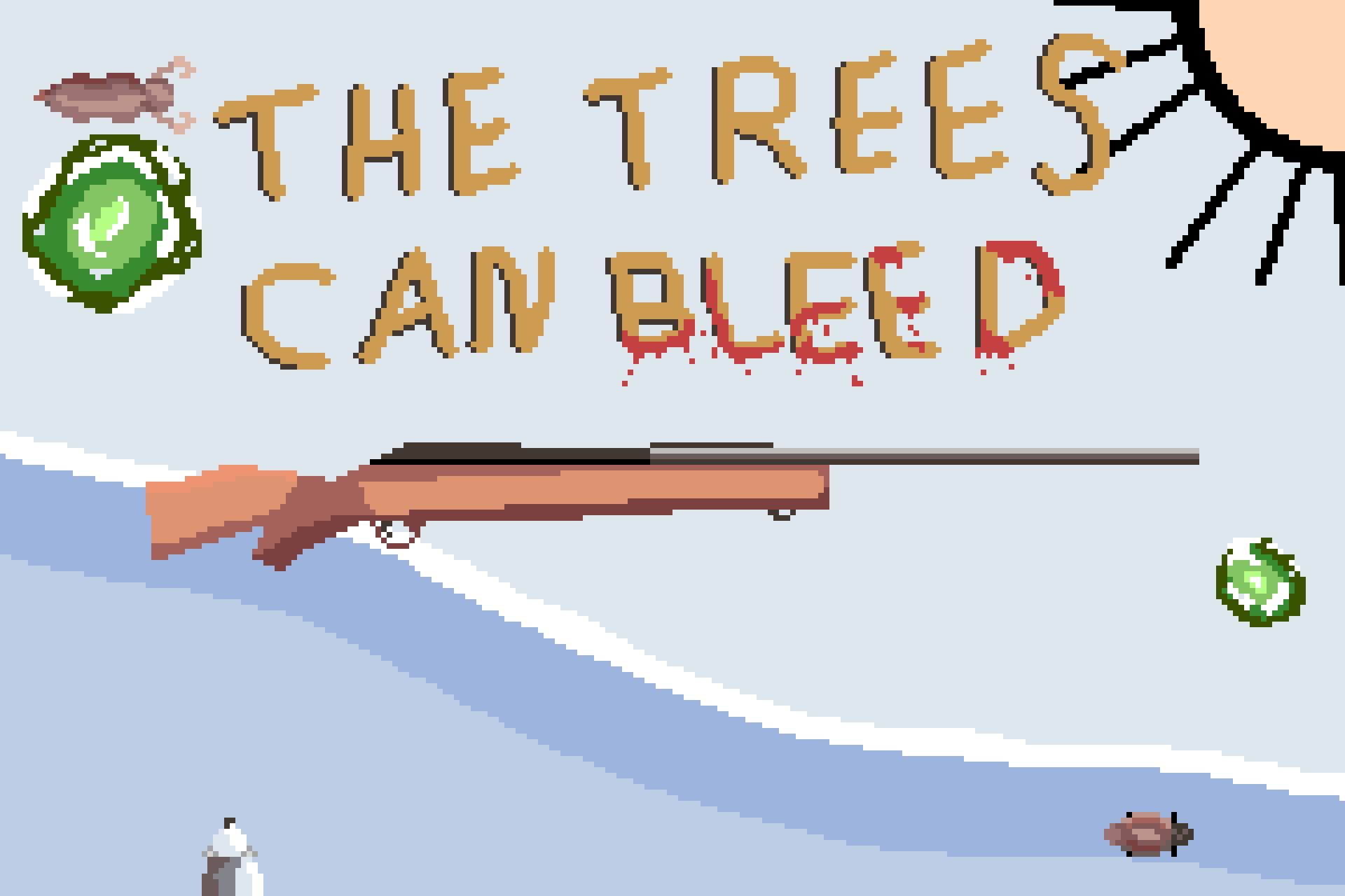 the trees can bleed title screen